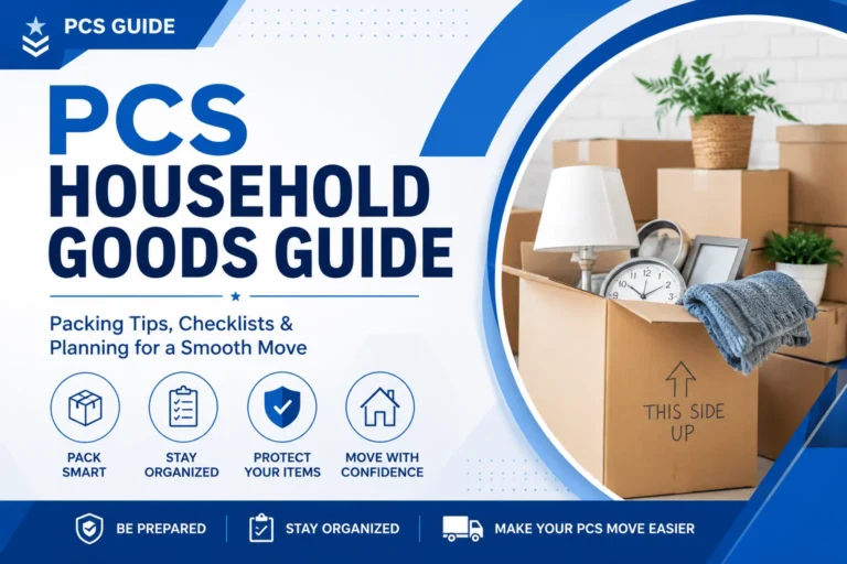 PCS Household Goods Guide Packing